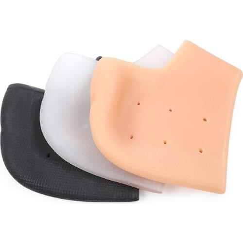 1Pair Heel Protector Protective Sleeve Heel Spur Pads for Relief Plantar Fasciitis Heel Pain Reduce Pressure on Heel