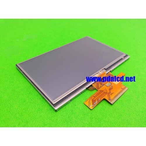 4.3"inch A043FW05 A043FW05 V.4 Complete LCD screen + touch panel Tomtom Via Live 120 GPS LCD display Screen Free shipping