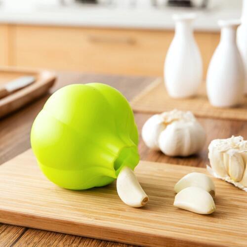 1PC Kitchen Ginger Garlic Manual Press Style Cooking Tool Silicone Garlic presses Blenders peeler Kitchen Accessory