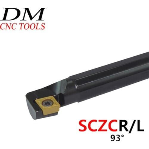 1pcs S08K/S10K/S12M/S16Q/S20R/S25S SCZCR06/SCZCL06/SCZCR09/SCZCL09 CNC lathe Inner hole turning tool bar Turning accessories