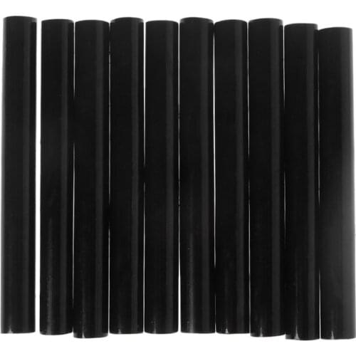 10pcs Hot Melt Glue Stick Black High Adhesive 11mm For DIY Craft Toy Repair Tool