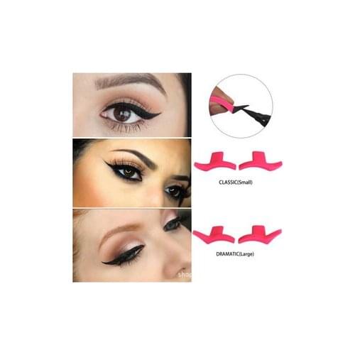 100pairs Cat Eyeliner Template Stencil Models Makeup Wing Style Kitten Large Size Cat Eye Wing Eyeliner Stamps new