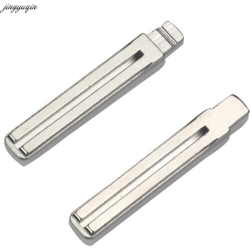 Jingyuqin 15pcs/lot Flip Key For Kia 7T14 For Hyundai Verna IX35 Middle Slot Remote Car Key Blade