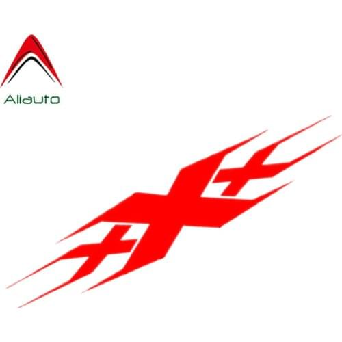 Aliauto Funny Car Stickers XXX Pattern Design Reflective Decal Waterproof Sunscreen Vinyl Windscreen Accessories,30cm*5cm