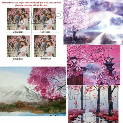 Diamond Painting Landscape Snow Mountain Painting Diy Square Diamond Round Diamond Full Diamond Cross Stitc Mosaic Home Decora