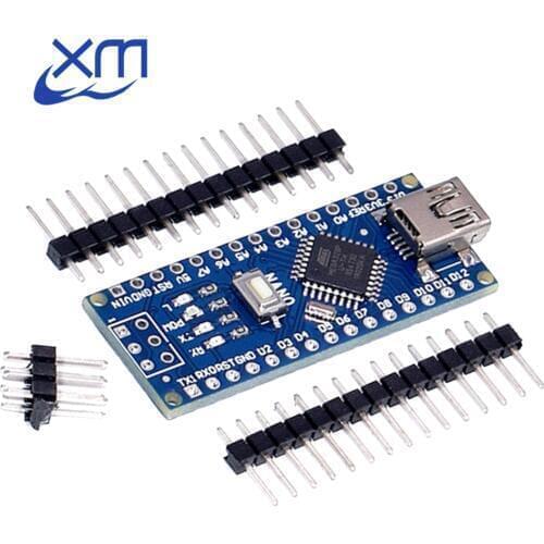 Free shipping ! 50PCS Nano V3 3.0 controller compatible nano CH340 USB driver NO CABLE nano v3.0