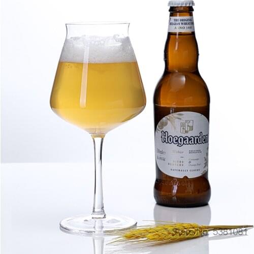 TEKU Crystal Craft Beer Glass Brew Steins Goblet Pilsner Glass IPA Exclusive Used Wine Cup Large Wheat Beers Mug Tumbler Copita