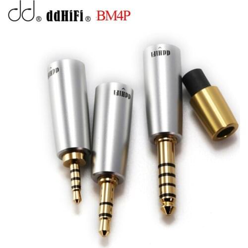 DD BM4P Headphone Cable Replacement Adapter 6063 Aluminum Alloy High Purity 24K Gold -plated Copper 2.5/4.4/3.5mm 3 kinds plug