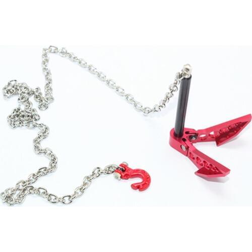 Rc Crawler Cars Scene Decoration Model Metal Ground Anchor For 1/10 Scale SCX10 WRAITH CC01 4WD F350 HILUX TRX4