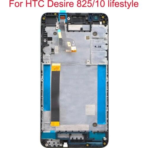 JPFix For HTC Desire 825 10 Lifestyle LCD Display Touch Screen Digitizer Assembly Replacement With Frame