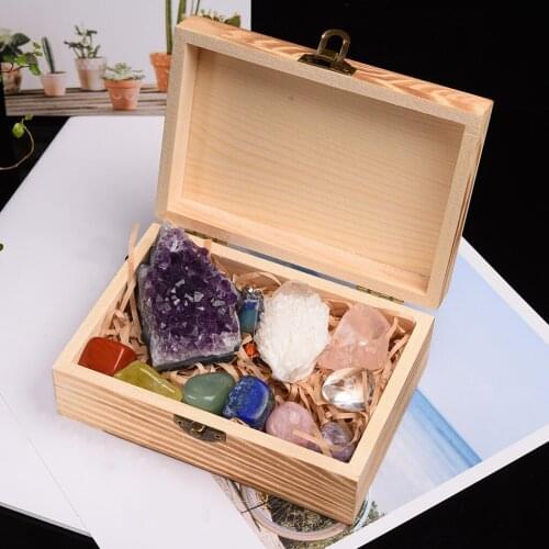 Crystals and Stones Reiki Meditation Therapy Crystal Stone Ornament