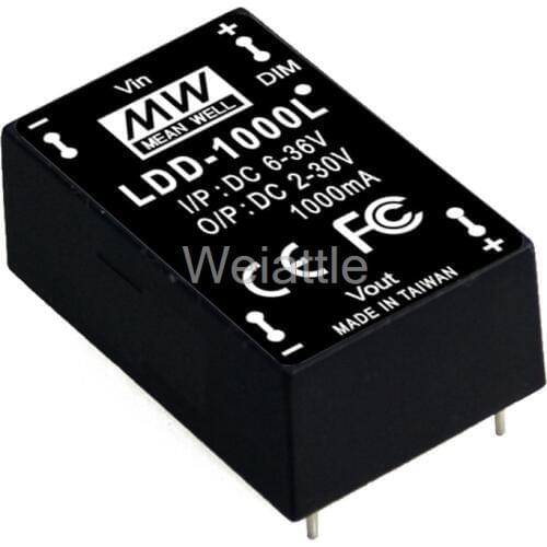 MEAN WELL original LDD-350LS 2~ 28VDC 350mA meanwell LDD-350 DC-DC LED driver SMD style