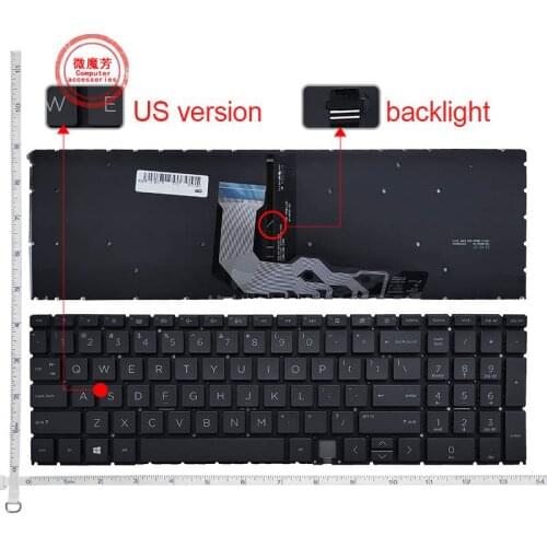 US NEW keyboard For HP ENVY x360 15-ED ENVY 15 TPN-C149 15-AG TPN-W140 L93226-001 US laptop