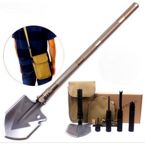 New multi-functional engineering shovel Folding self-defense shovel Outdoor camping tools Survival equipment
