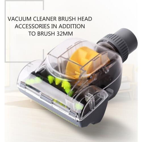 New Vacuum Cleaner Brush Household 32MM Vacuum Cleaner Turbo Floor Accessories Mini Turbo Floor Brush for Pet Hair Dirt Removal