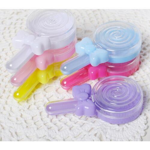 Festival supplies candy box bag chocolate gift clear plastic round for Birthday Wedding Party craft DIY favor baby shower Wh