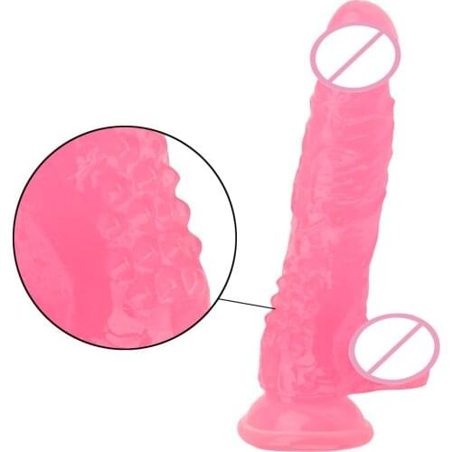 Realistic Dildo for Women Huge Big Penis With Suction Cup G-spot Orgasm Sex Toys Anal Butt Plug Soft Jelly Fake Penis