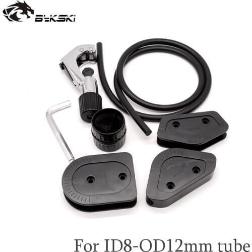 Bykski OD12/14/16mm Acrylic/PMMA/PETG Hard Tubes Bending Mould Kit 10mm Diameter Silicone Bar Liquid Cooling System Tool