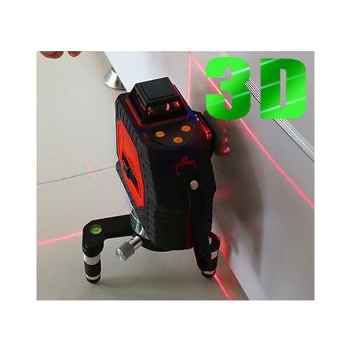 12 line laser level 360 3D Laser Level Self-leveling Cross Line Red Beam,can be customized LOGO
