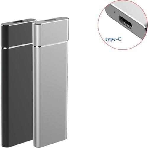 USB 3.1 to B-key M.2 SSD Mobile Hard Disk Box Adapter Card HDD Enclosure Case 2 Cables for NGFF 2230/2242/2260/2280 SATA SSD