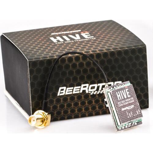 BeeRotor HiVE 5.8G Video Transmitter VTX SMA Male 25mW 200mW 600mW 24CH 40CH Combo in one 7-24V Wideband FM Modulate