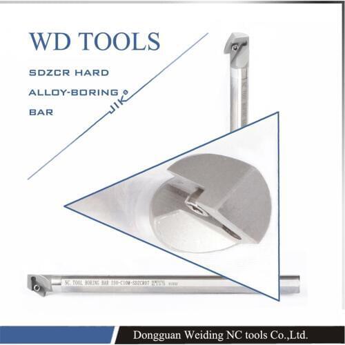 C08K-SDZCR07 tungsten carbide anti vibration internal hole boring bar DC0702 insert