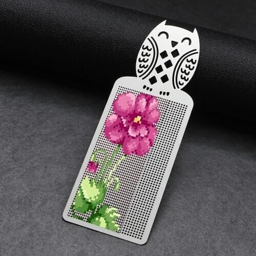 1PC Metal Cross-Stitching Bookmark Butterfly Owl Embroidery DIY Craft Painting Needlework Sewing Supplies Home Decor Accessories