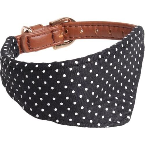 15PCS / LOT Pet Neckerchief Polka Dot Dog Collar Pet Triangle Towel Drool Towel Dog Accessories