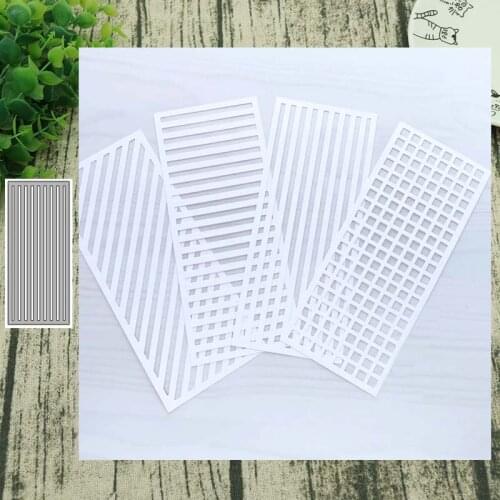 2020 new Metal Cutting Dies frameworks cut die 5 Slimline for Scrapbooking Steel Craft Die Cut Embossing Paper Card Album