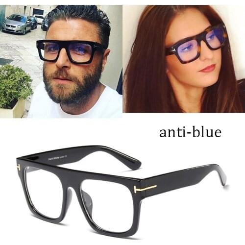 2021 Blue light-proof glasses Ultralight Eyewear Flat mirror reading glasses frame anti-blue computer game glasses 95167