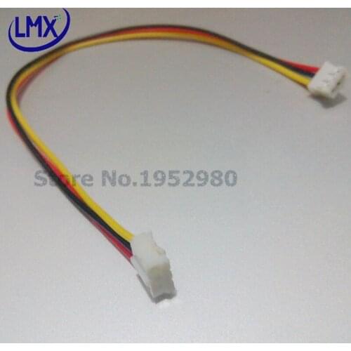 3PIN 100pcs/lot PH 2.0mm Female Connector with 26AWG cable,20CM length,double connector