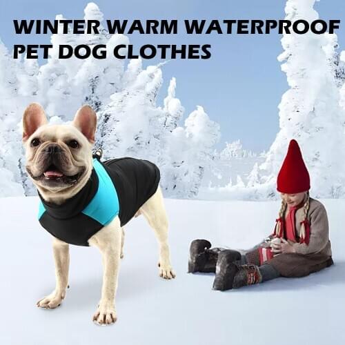 Large Pet Dog Jacket Winter Warm Dog Clothes For Labrador Waterproof Big Dog Coat Chihuahua French Bulldog Outfits Pet Supplies