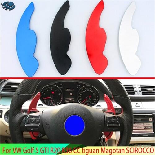 For VW Golf 5 GTI R20 R36 CC tiguan Magotan SCIROCCO Aluminum alloy Steering Wheel Shift Paddle Extension