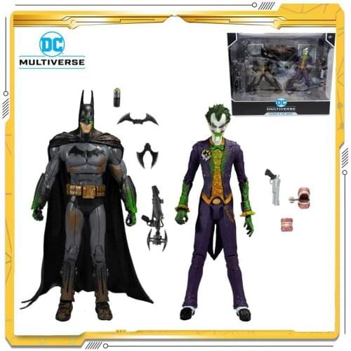 Mcfarlane DC Batman: Arkham Asylum Batman The Joker Model Toy Action Figures Toys For Children Gift