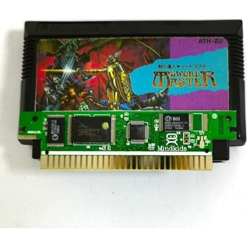 Sword Master Nes/FC Card For 60 Pin 8 Bit Game Player