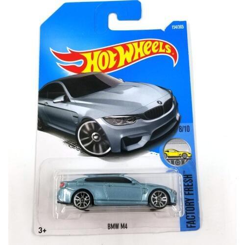 Hot Wheels Cars 1/64 (BMW M4) (BMW 2002) (2016 BMW M2) (BMW E36 M3 RACE) (92 BMW M3) Metal Diecast Collection Model Car