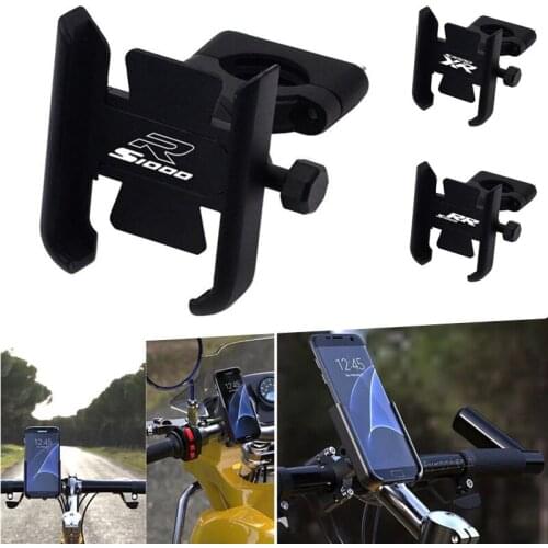 Motorcycle GPS Stand Bracket For BMW S1000R S1000RR S1000XR S1000 R/XR/RR CNC Handlebar Mirror Mobile Phone Holder Accessories