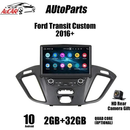 Kukuz Android 10 For Ford Transit Custom 2016+ 8" Car Multimedia Player GPS Navigation Car Video Radio Electronic Touch Screen