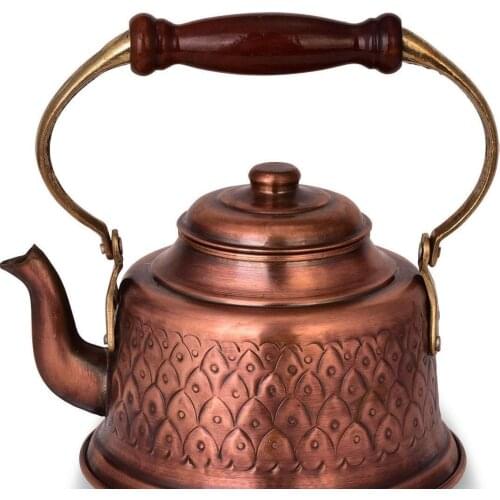Copper Teapot Turkish Tea Teapot Copper Teapot Herbal Tea Teapot Five Tea British Tea Copper Big Teapot Handmade