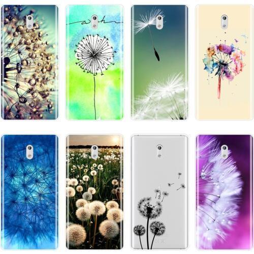 Flower Dandelion Purple Blus Aesthetic Floral Phone Case Silicone For Nokia 7 Plus X6 Soft Back Cover For Nokia 8 6 5 3 2 1 Case