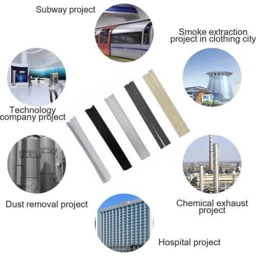 Non-toxic And Tasteless 50pcs Plastic Welding Rods Bumper Repair ABS/PP/PVC/PE Welding Sticks Welding Soldering Supplies 20CM