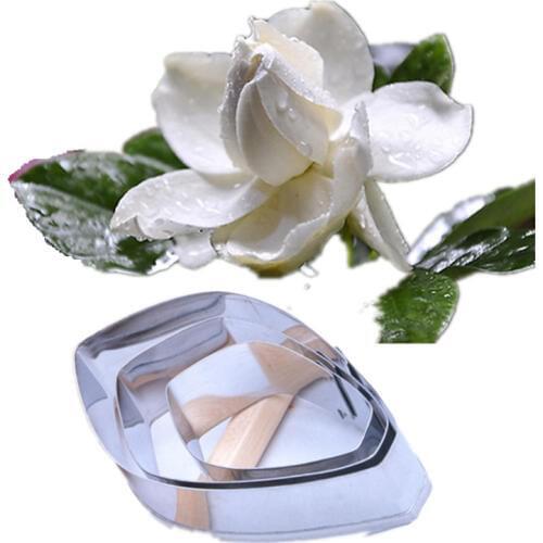 Newest 3PCS/Set Flower Stainless Steel Fondant Cutter Cake Mold Gardenia Jasmin Flower Petal Cake Decoraions Moulds Baking Tools