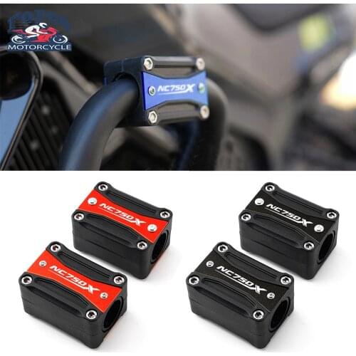 New 2021 Motorcycle Engine Guard Bumper Protection Decorative Block Crash Bar Decor For Honda NC750X NC 750X nc 750 x 2017-2020