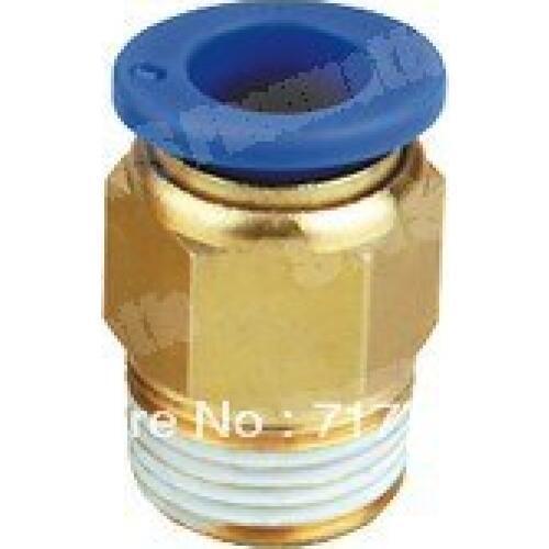 16mm to 1/2'' Pneumatic Connectors male straight/one-touch fittings/BSPT SNS pnematic parts/quick coupler/air fitting spc16-04