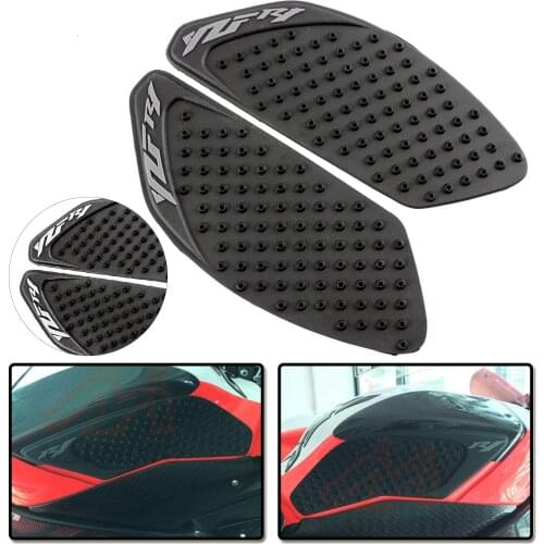 Motorcycle Anti slip Tank Pad Side Sticker Protector Gas Knee Grip Traction Decal For YAMAHA YZF R1 YZF-R1 2009-2014