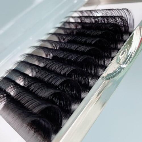 NEW Russian 8-25mm Individual Eyelash For Extension Natural Soft Faux Cils Handmade Silk Mink Lash Supplies False Lashes