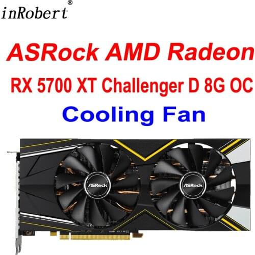 95MM Cooler Fan Replacement For ASROCK Radeon RX 5700 XT Challenger D 8G OC GPU Graphics Card