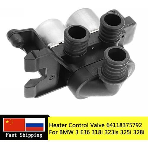 Solenoid Air Conditioning Coolant Climate Heater Water Control Valve for BMW E36 318i 323i 325i 328i M3 64118375792 64118391419
