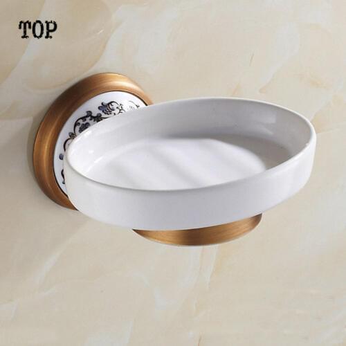 Modern bathroom Antique porcelain bronze finish brass Soap basket soap dish soap holder bathroom accessories, furniture