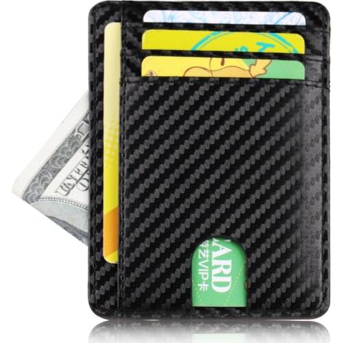 Anti-magnetic and Anti-wear Card Holder ID Card Holder RFID Bank Card Protective Cover Document Bus Card Bag Multi-card Slot